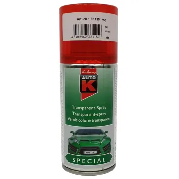 Auto-K Transparent Spray rot 150 ml